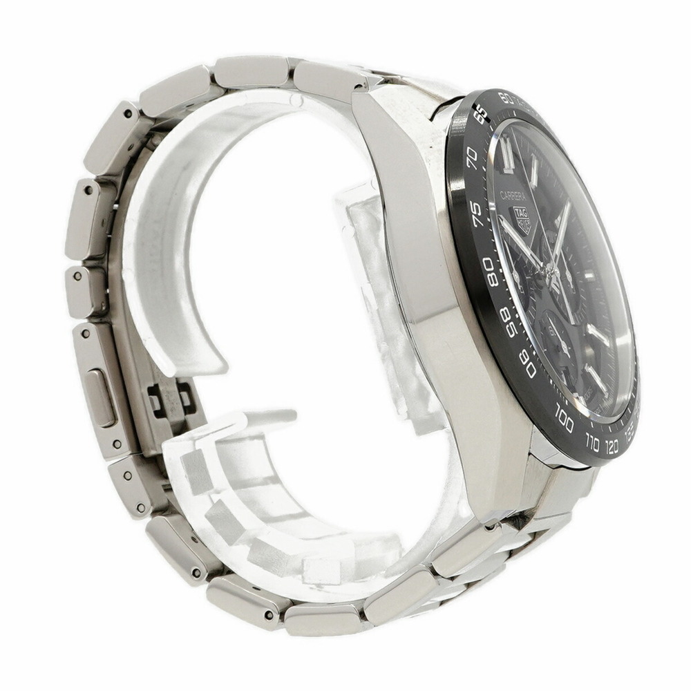 TAG Heuer Carrera Calibre 02 CBN2A1B Black Dial Men's Watch - Picture 3 of 9